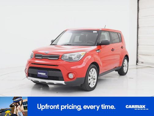 Red 2017 Kia Soul +