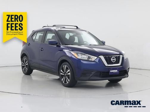 Blue 2018 Nissan Kicks SV