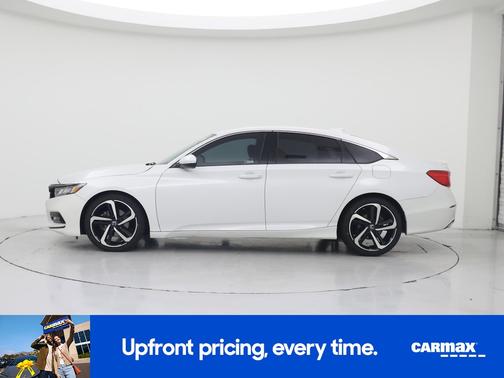 White 2018 Honda Accord Sport