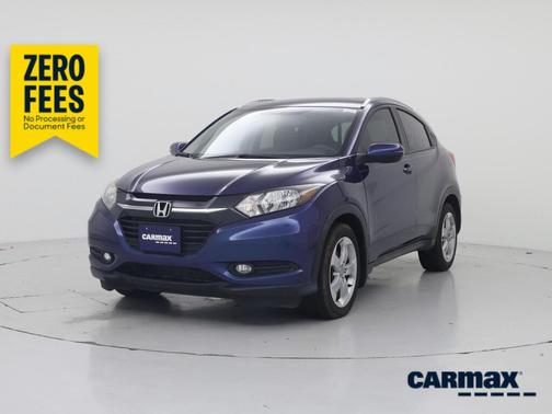 Blue 2016 Honda HR-V EX-L
