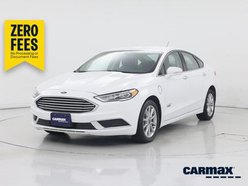 White 2018 Ford Fusion Energi SE