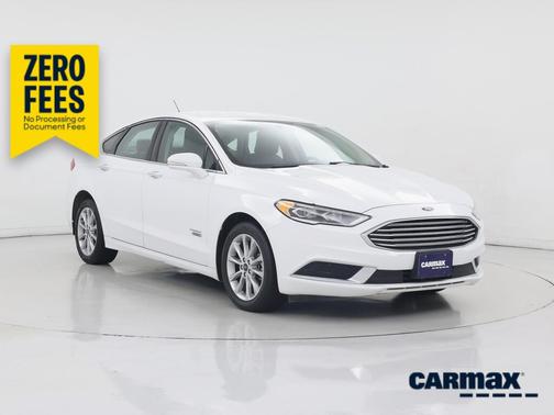 White 2018 Ford Fusion Energi SE