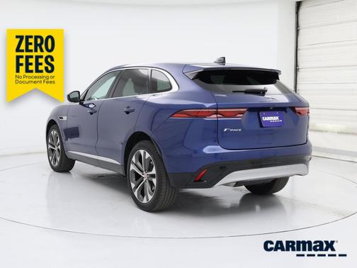 Blue 2023 Jaguar F-PACE S