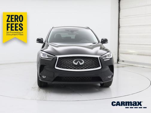 Black 2022 INFINITI QX50 Luxe