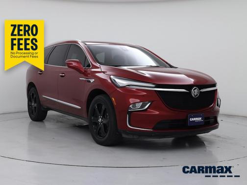 Red 2023 Buick Enclave Essence