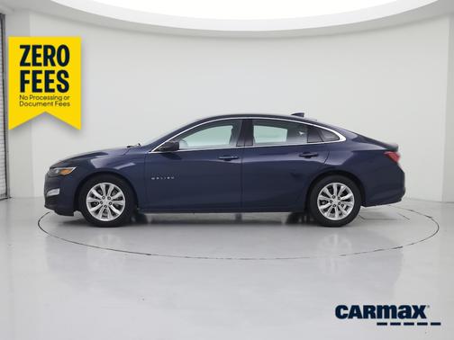 Blue 2022 Chevrolet Malibu LT