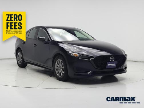 Black 2021 Mazda Mazda3 S