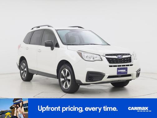 White 2017 Subaru Forester 2.5I