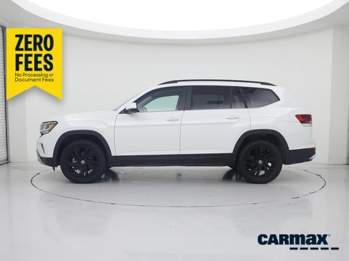 White 2023 Volkswagen Atlas SE w/Tech