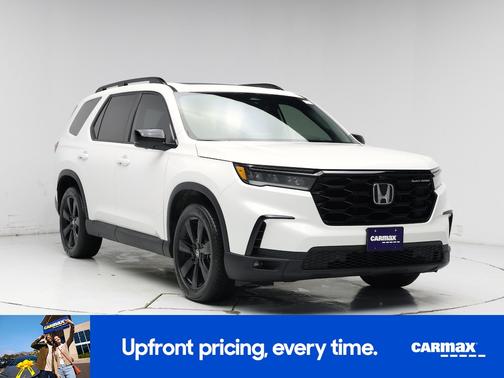 White 2025 Honda Pilot Black Edition