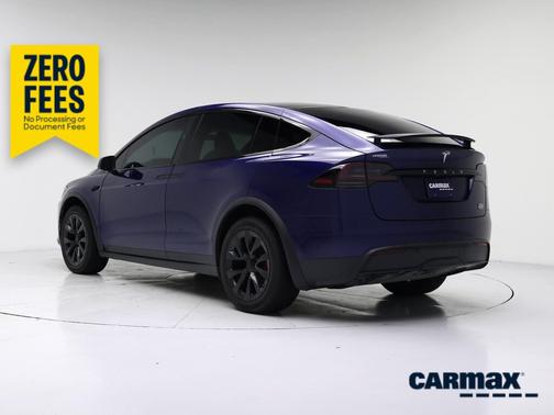 Blue 2023 Tesla Model X Plaid