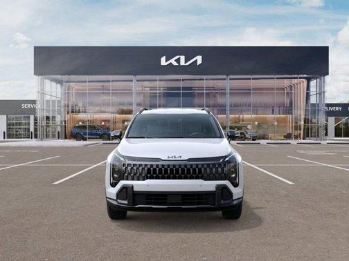 Snow White Pearl 2026 Kia Sportage Hybrid X-Line