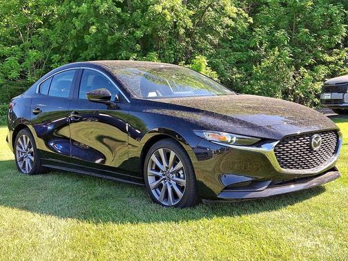 Jet Black Mica 2021 Mazda Mazda3 FWD w/Select Package
