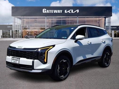 Snow White Pearl 2026 Kia Sportage Hybrid EX