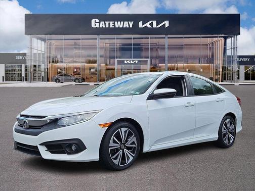 White Orchid Pearl 2016 Honda Civic EX-L