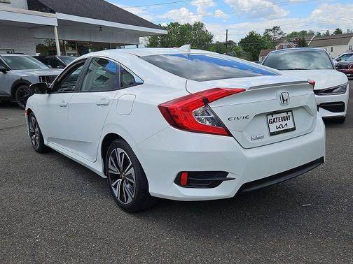 White Orchid Pearl 2016 Honda Civic EX-L