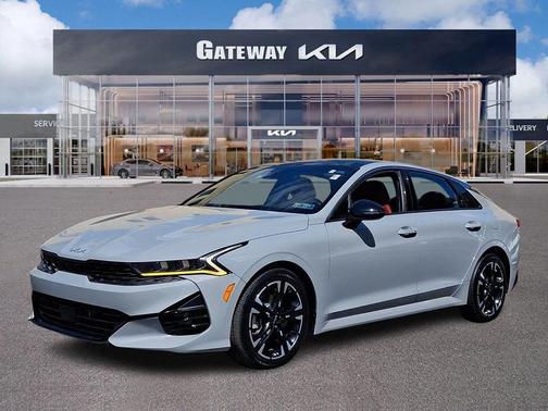 Wolf Gray 2022 Kia K5 GT-Line