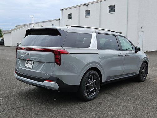 Ceramic Silver 2026 Kia Carnival Hybrid EX