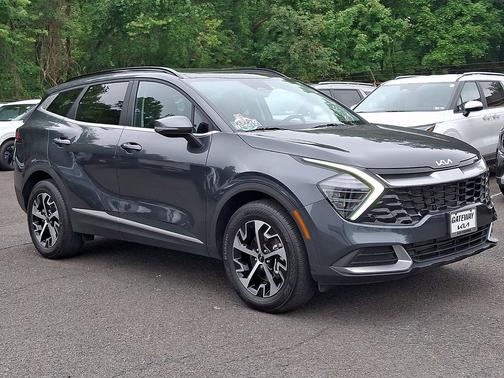 Gravity Gray 2025 Kia Sportage EX