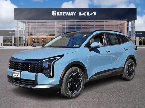 Heritage Blue 2026 Kia Sportage Hybrid EX