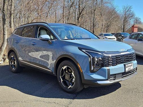 Heritage Blue 2026 Kia Sportage Hybrid EX