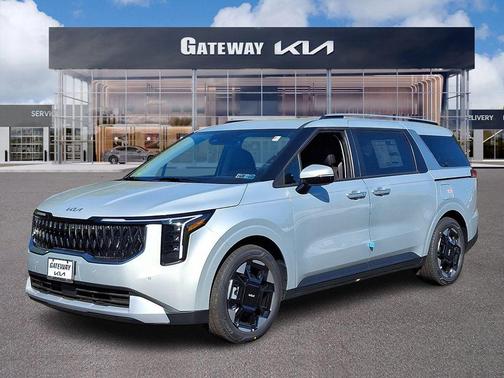 Ivory Silver 2026 Kia Carnival EX