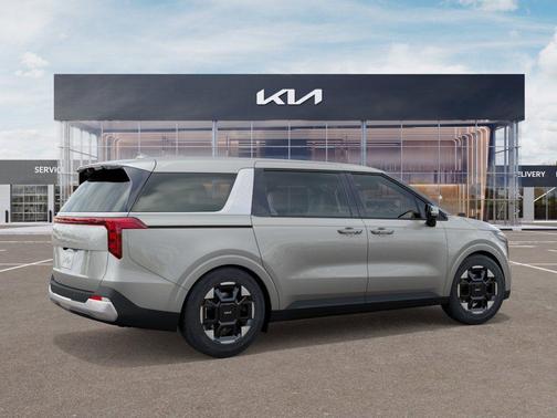 Ivory Silver 2026 Kia Carnival EX