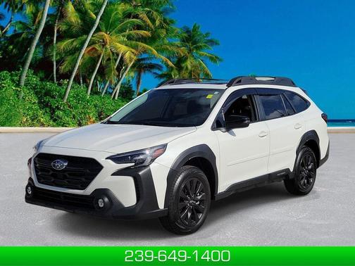 Crystal White Pearl 2025 Subaru Outback Onyx Edition