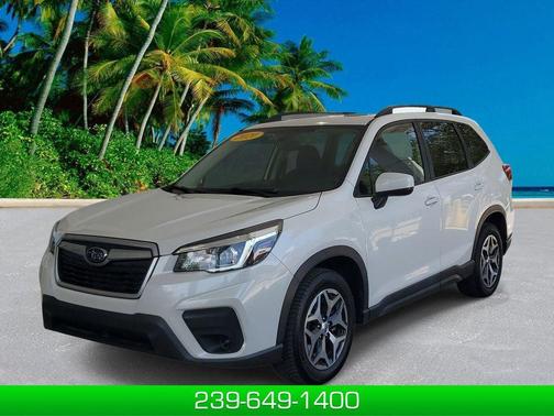 Crystal White Pearl 2020 Subaru Forester Premium