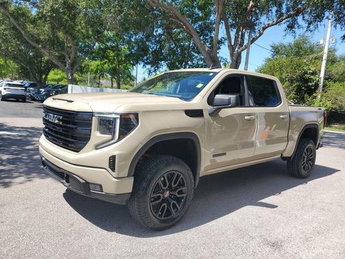 Desert Sand Metallic 2023 GMC Sierra 1500 Elevation