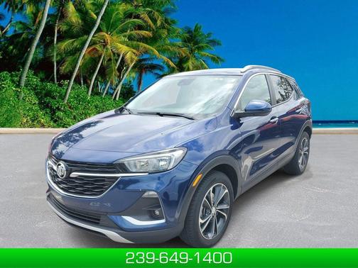 Sapphire Metallic 2023 Buick Encore GX Select