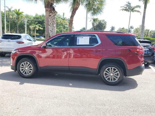 Radiant Red Tintcoat 2023 Chevrolet Traverse LT Leather