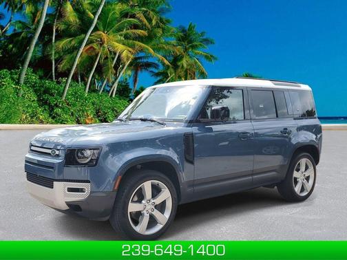 Tasman Blue Metallic 2022 Land Rover Defender 110 SE