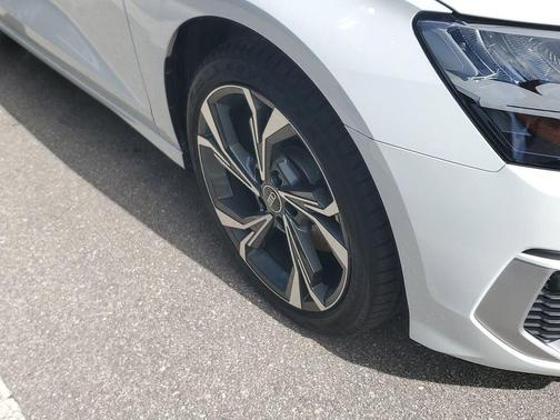 Glacier White Metallic 2022 Audi A3 Premium