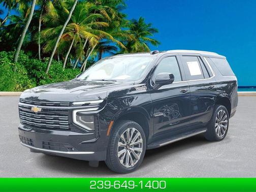 Black 2025 Chevrolet Tahoe 4WD High Country