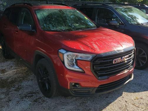 Volcanic Red Tintcoat 2023 GMC Terrain SLT