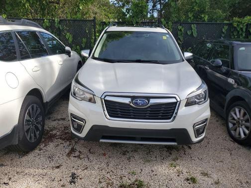 Crystal White Pearl 2020 Subaru Forester Touring