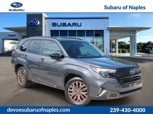 Magnetite Gray Metallic 2026 Subaru Forester Hybrid Sport