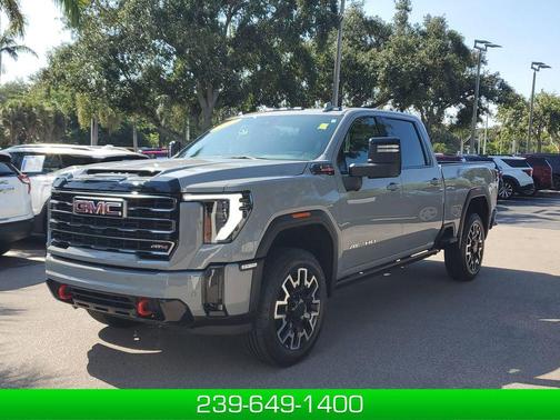 Thunderstorm Gray 2025 GMC Sierra 2500 AT4