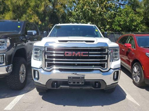 Summit White 2021 GMC Sierra 2500 SLT