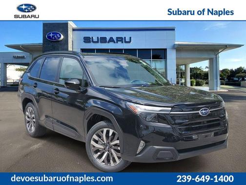 Crystal Black Silica 2026 Subaru Forester Touring
