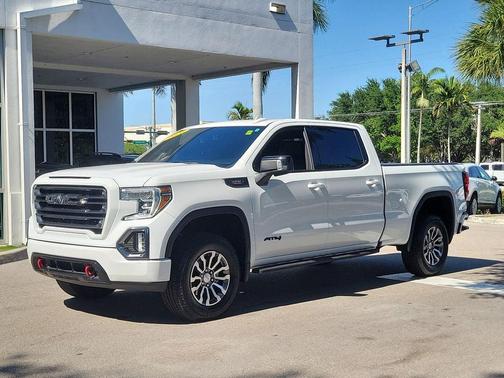 Summit White 2021 GMC Sierra 1500 AT4