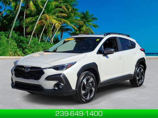 Crystal White Pearl 2025 Subaru Crosstrek Limited