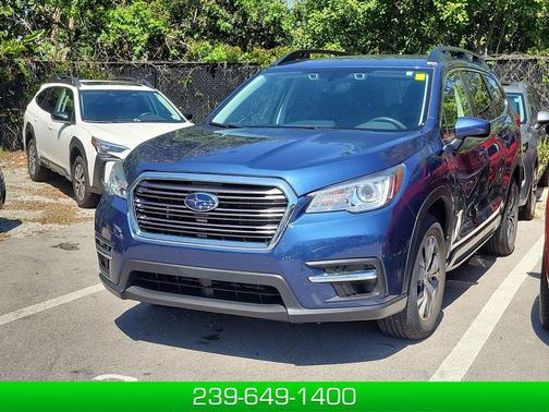 Abyss Blue Pearl 2022 Subaru Ascent Premium 8-Passenger