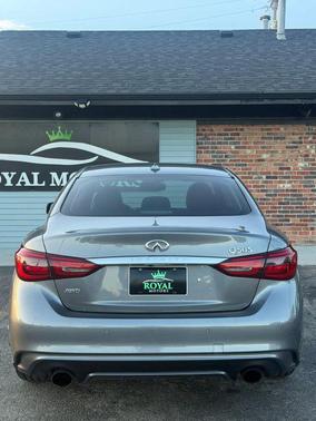Graphite Shadow 2018 INFINITI Q50 3.0t Sport