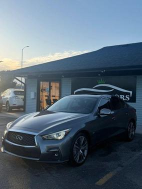 Graphite Shadow 2018 INFINITI Q50 3.0t Sport