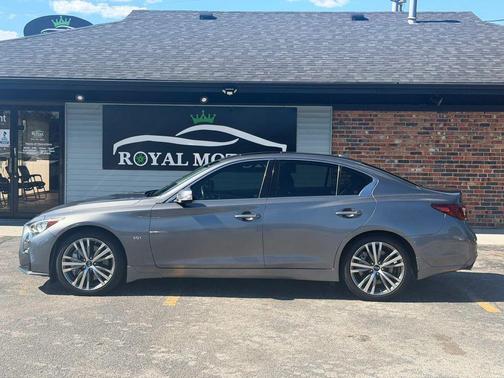 Graphite Shadow 2018 INFINITI Q50 3.0t Sport