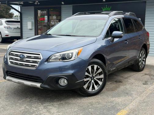 Blue 2017 Subaru Outback 3.6R Limited