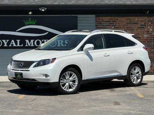 White 2011 Lexus RX 450h Base