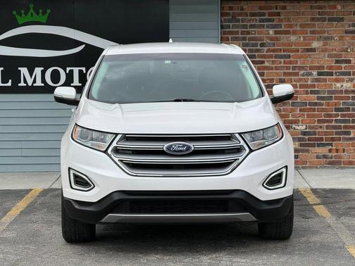 White 2017 Ford Edge SEL